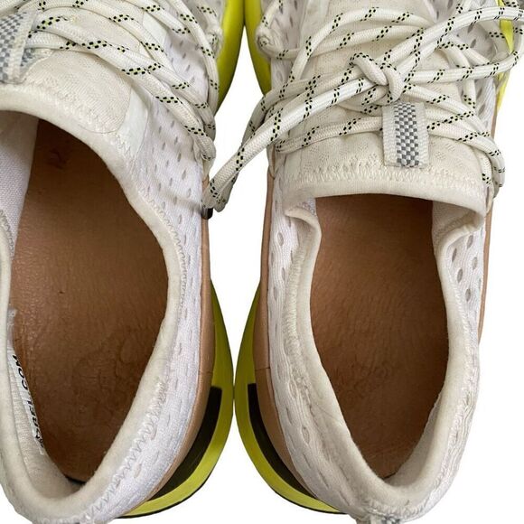 SOREL Kinetic Impact Lace Sneakers Sea Salt Yellow NL4073-126 Womens Size 8 - Picture 10 of 12